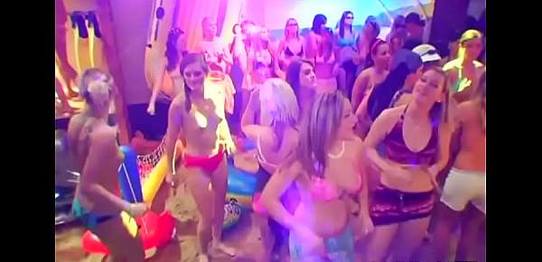 Explicit and wild club gratifying